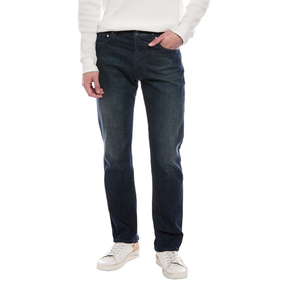 Blk Dnm Mens  Lester Blue Straight Jean, Blue